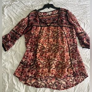 CB Blouse with Tank